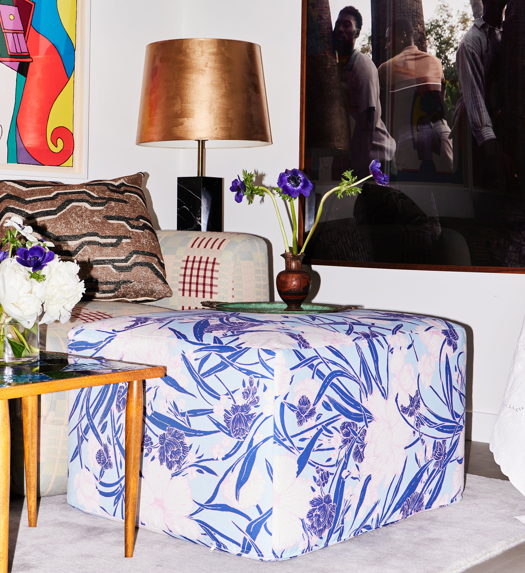 Everyday Blooms Yves Cotton Linen