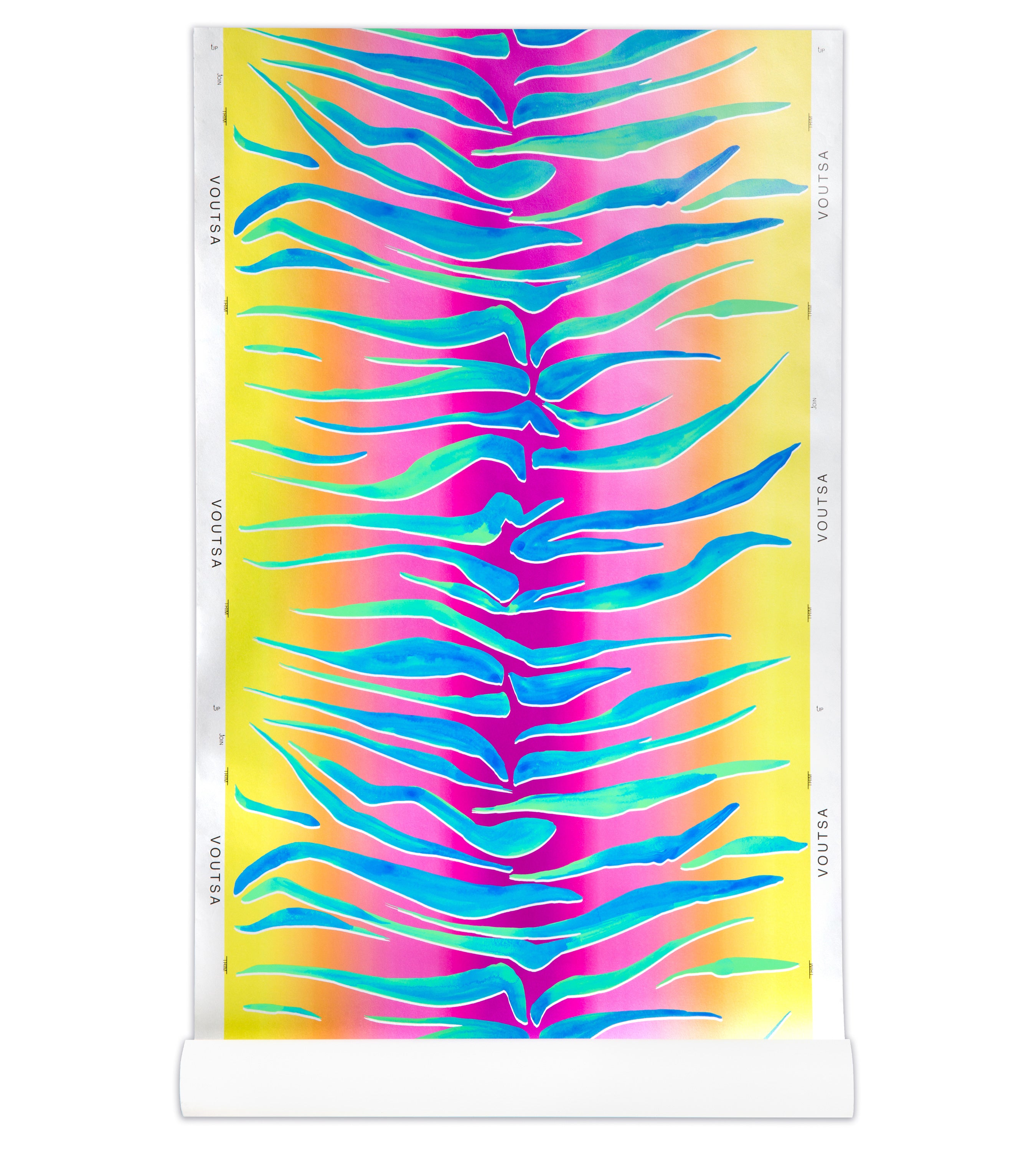 Tiger Stripe Sunset Wallpaper