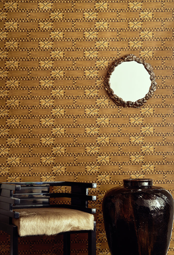 Tramp Bricks Wall Wallpaper