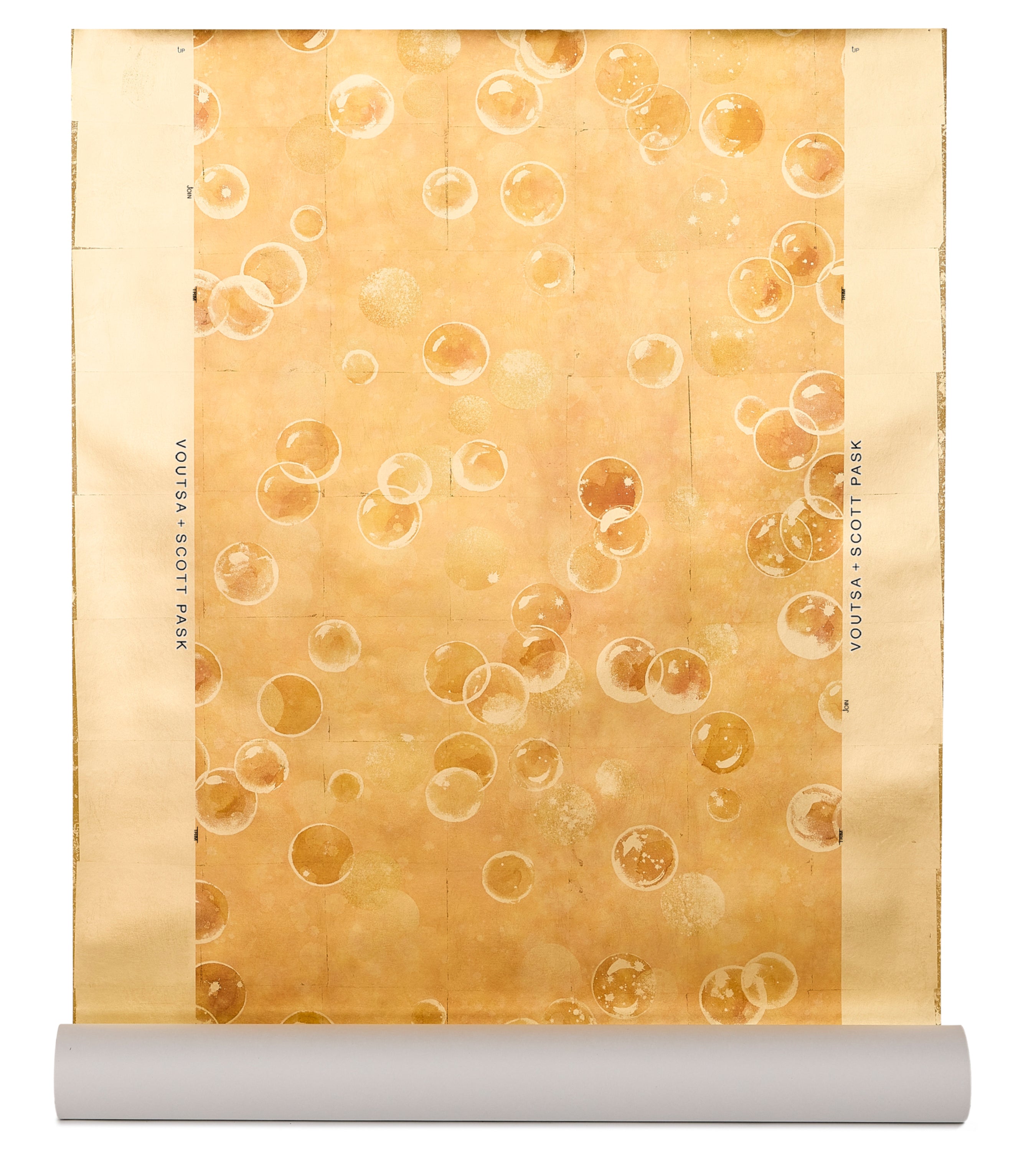 Fizz Wallpaper in Grand Cru (x Scott Pask)