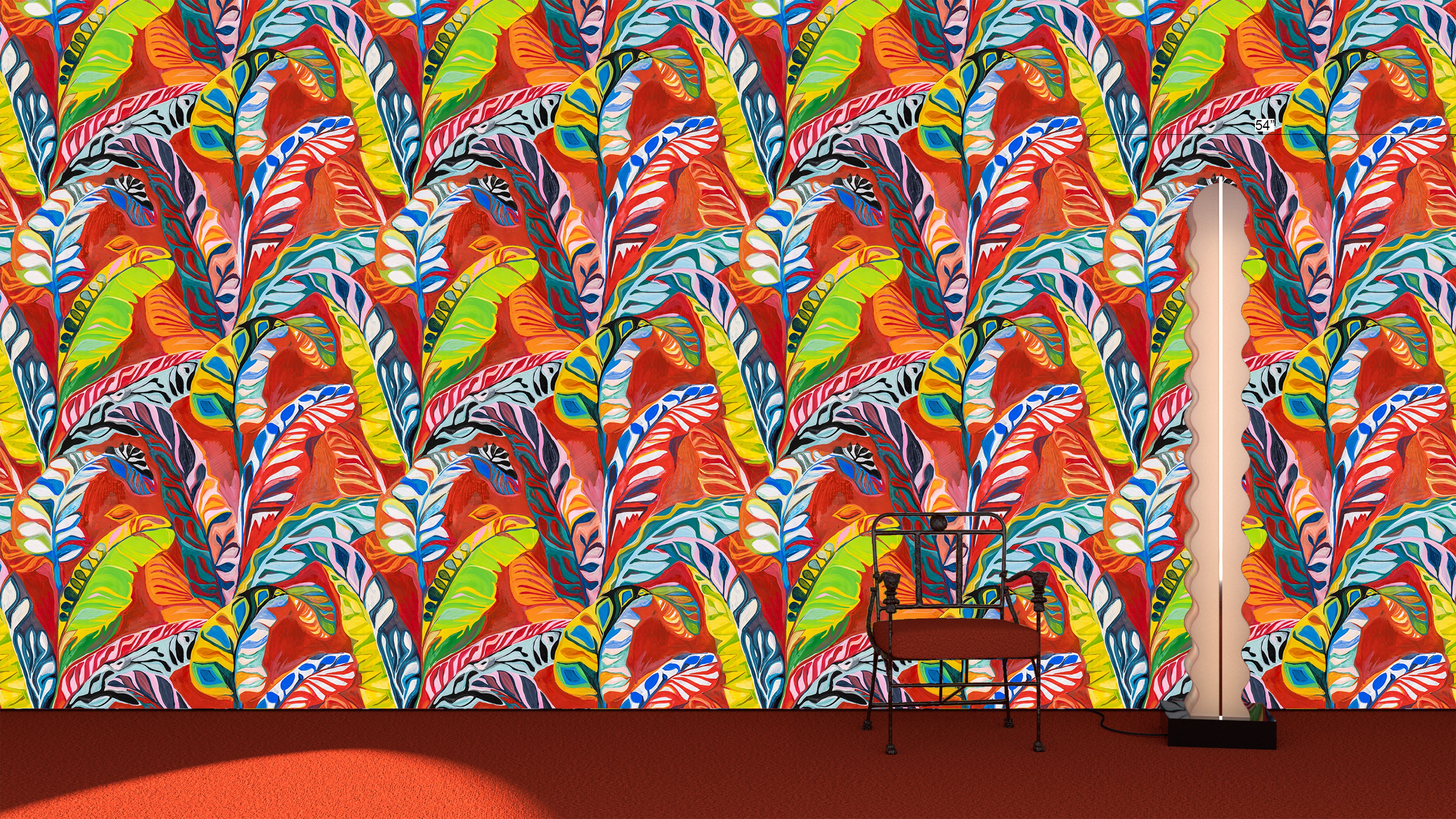 Martinique® Celebration! Henri Wallpaper (x CW Stockwell)