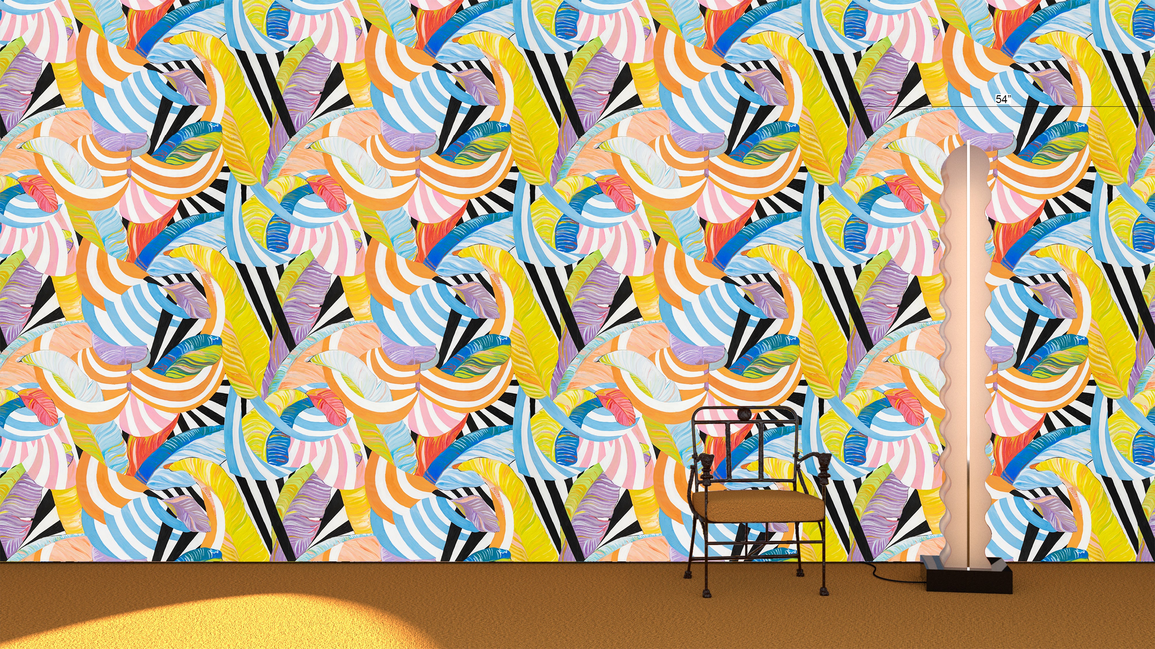 Martinique® Celebration! Theodor Wallpaper (x CW Stockwell)