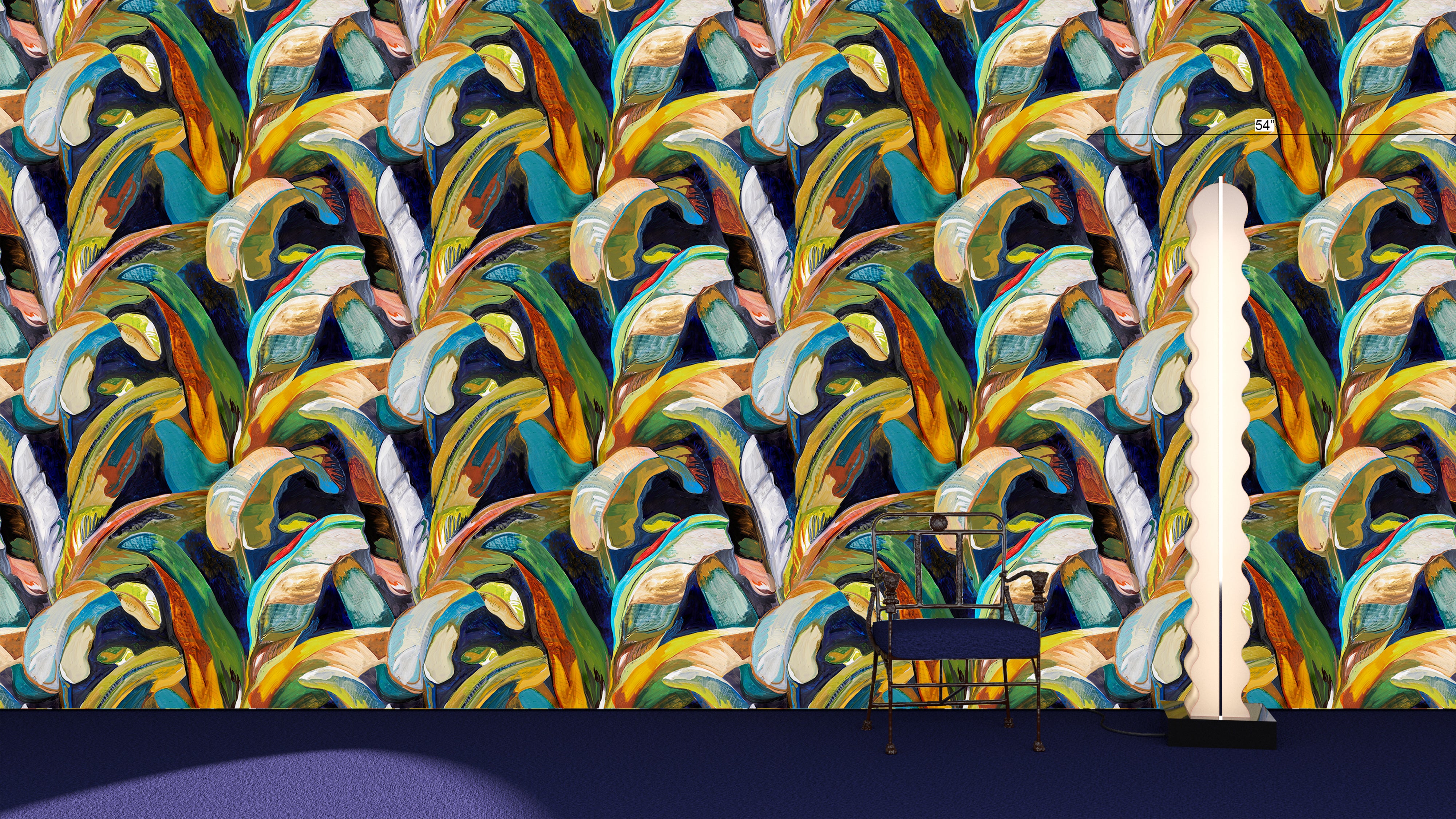 Martinique® Celebration! Werner Wallpaper (x CW Stockwell)