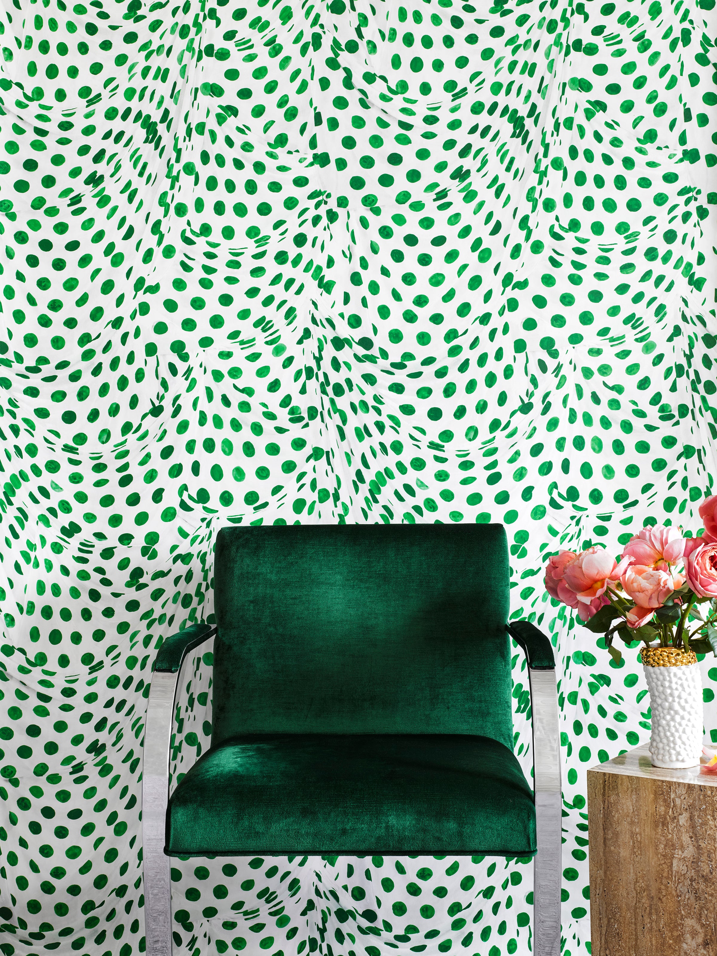Kate Spade Polka Dot Wallpaper