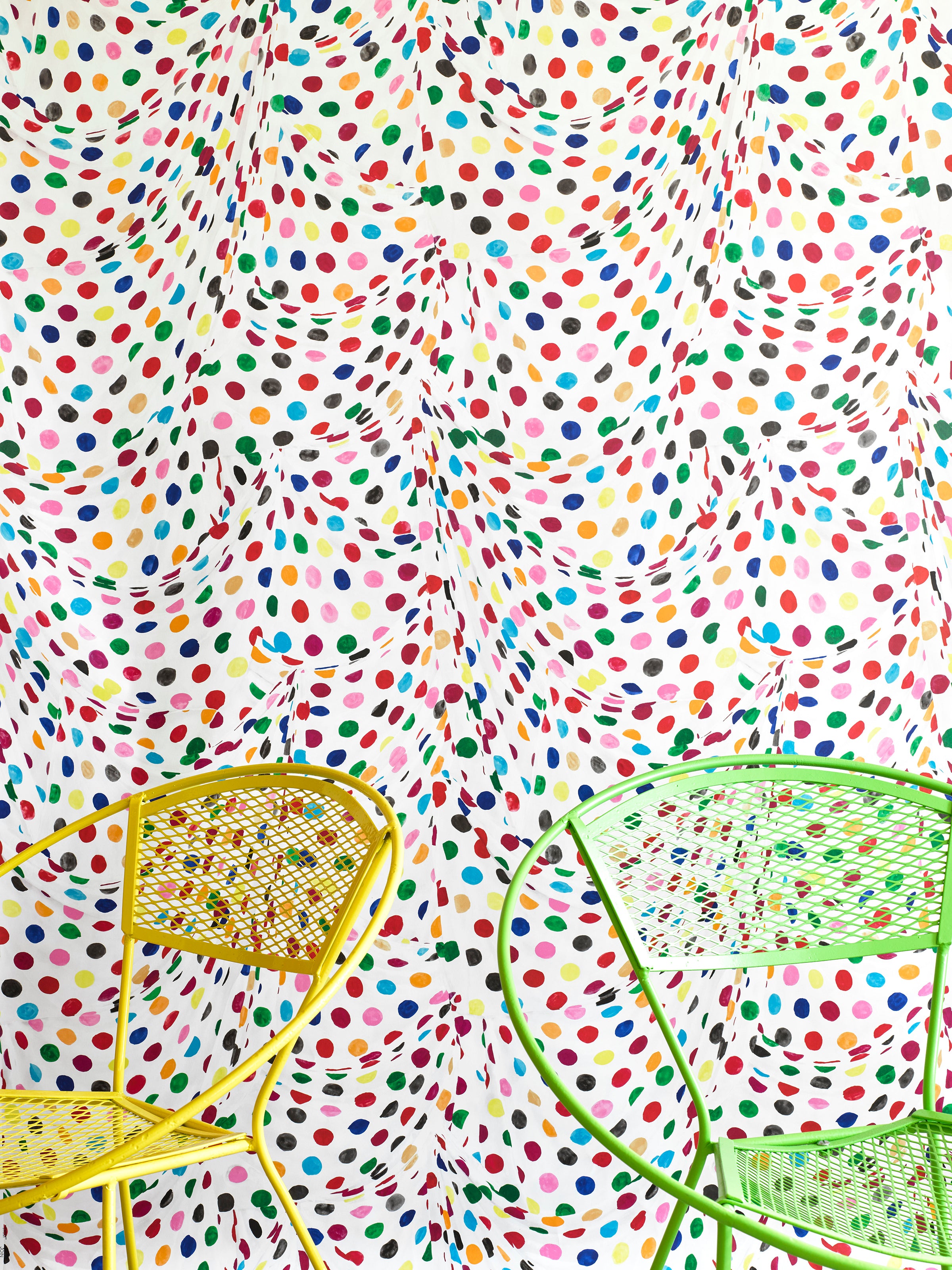 Audrey Dot Multi Wallpaper