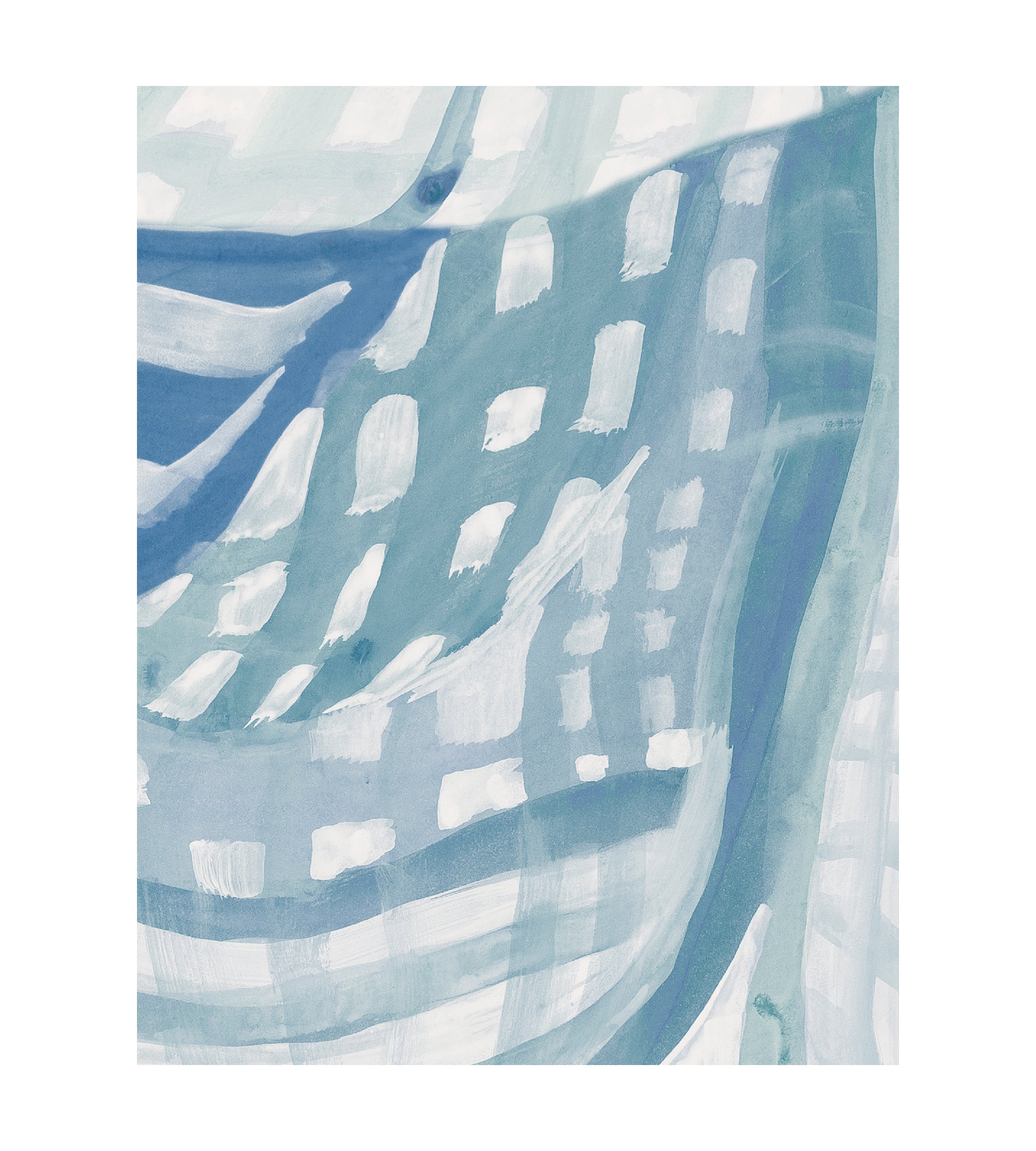 Gingham Blue Wallpaper