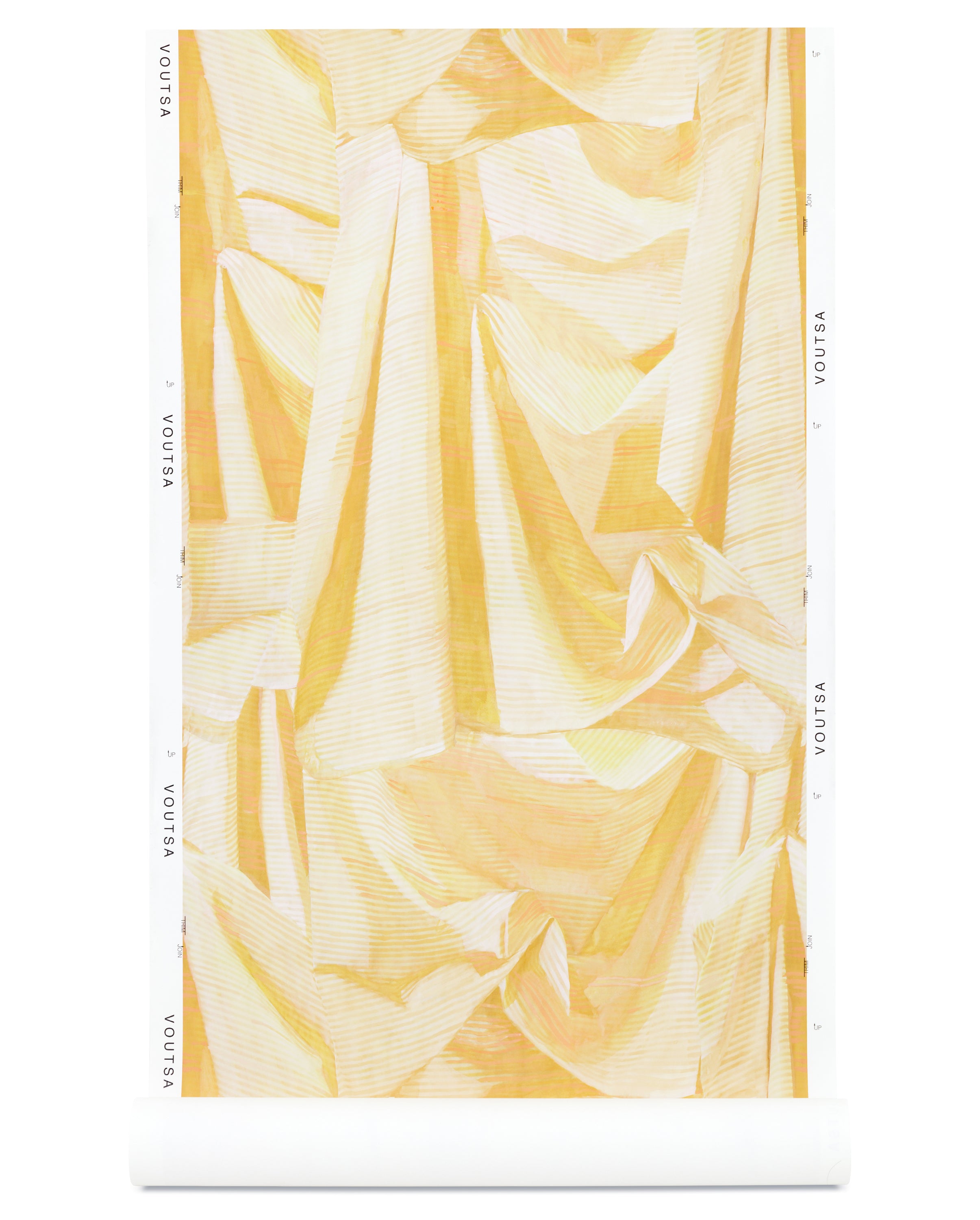 Joanna Stripe Yellow Wallpaper