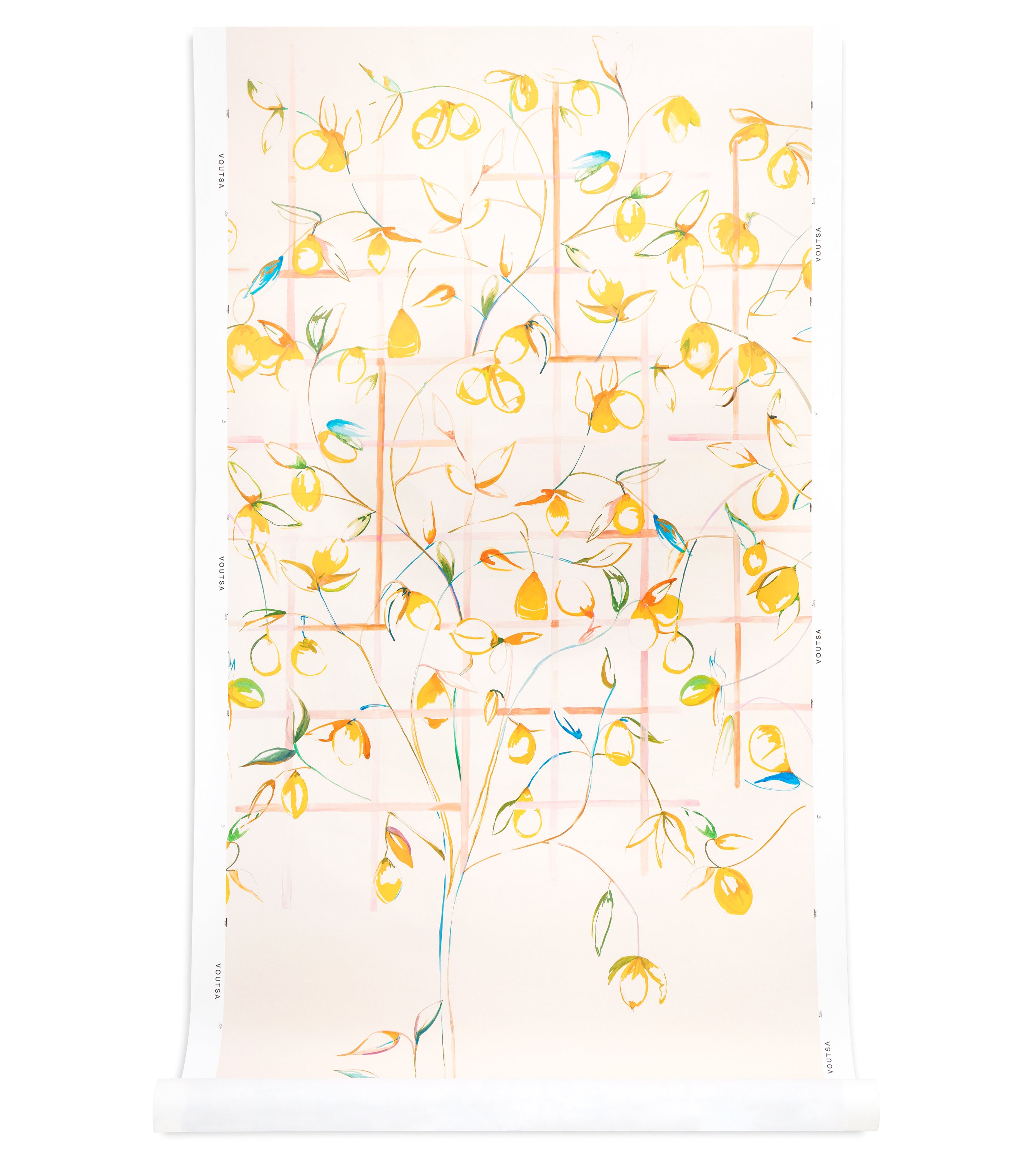 Lemon Tree Chinoiserie Wallpaper