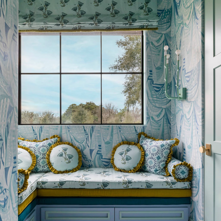 Gingham in House Beautiful