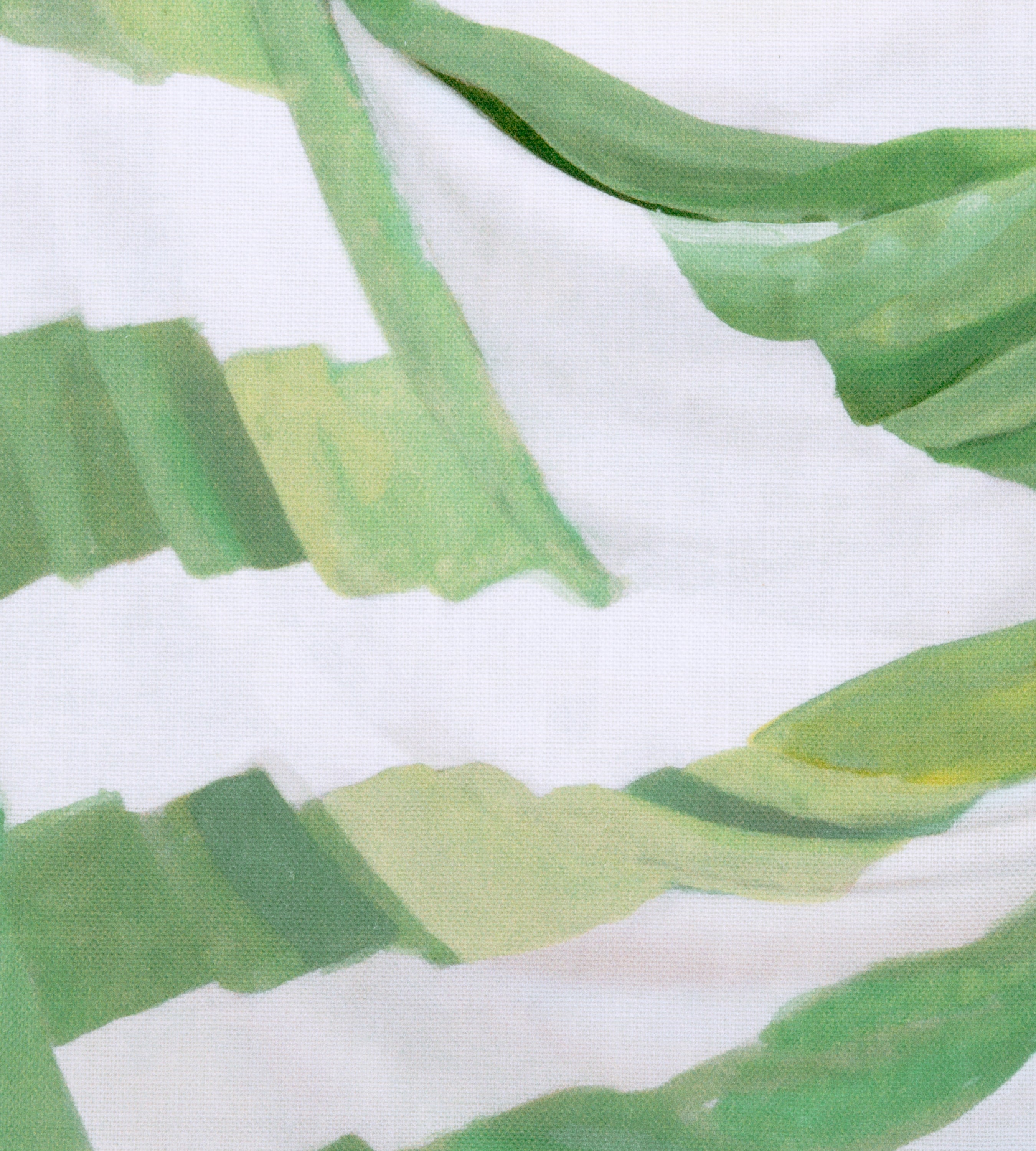 Judy Stripe Green and White Linen