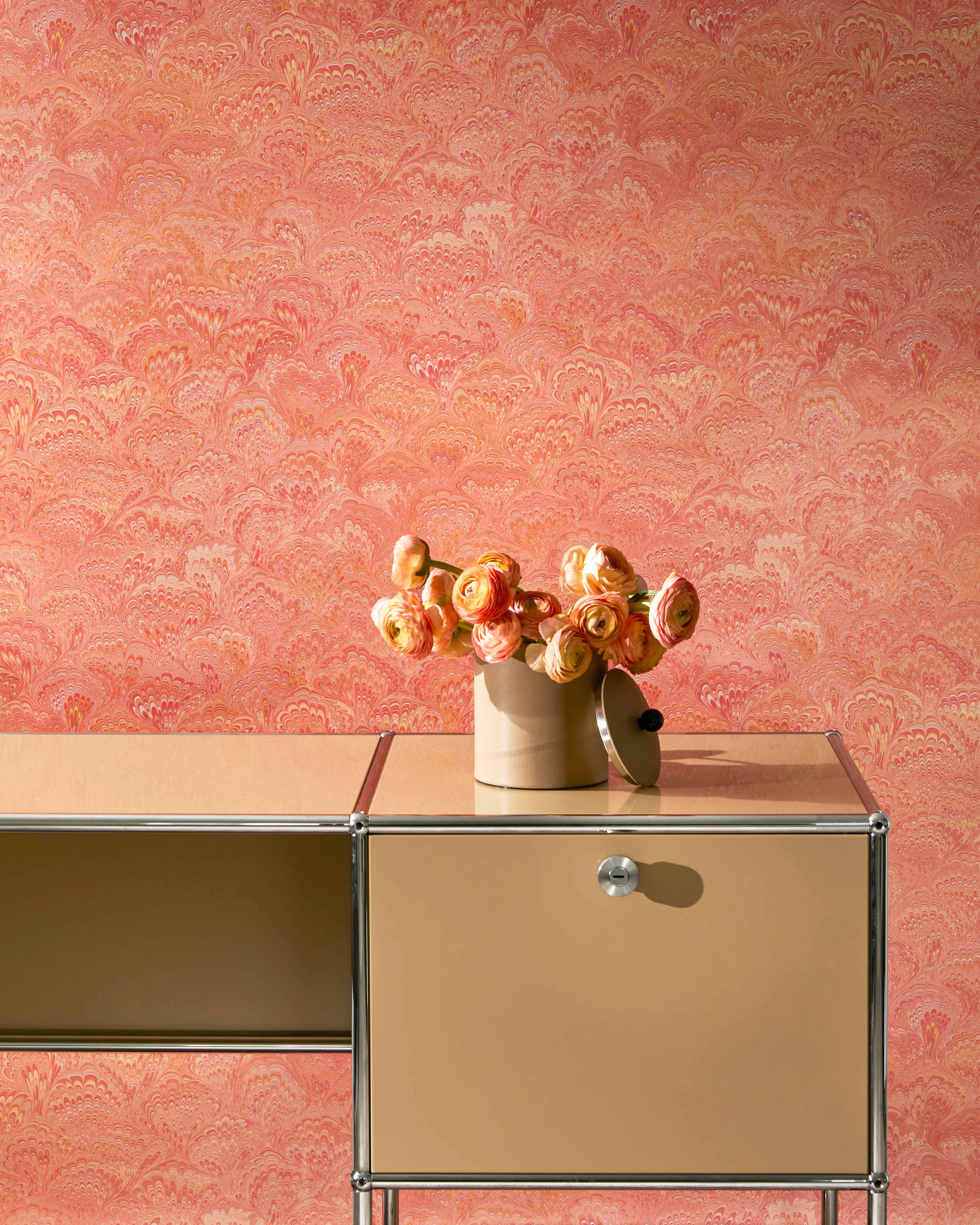 Pride Marble Bisexual Sherbert Wallpaper