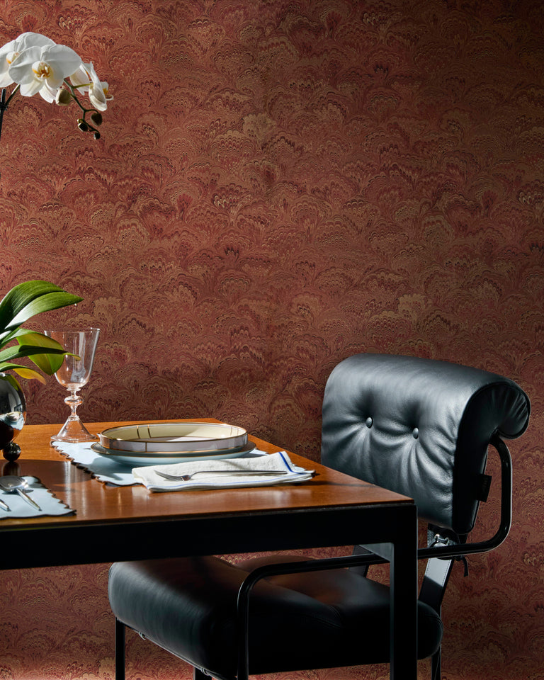 Pride Marble Brown Power Wallpaper