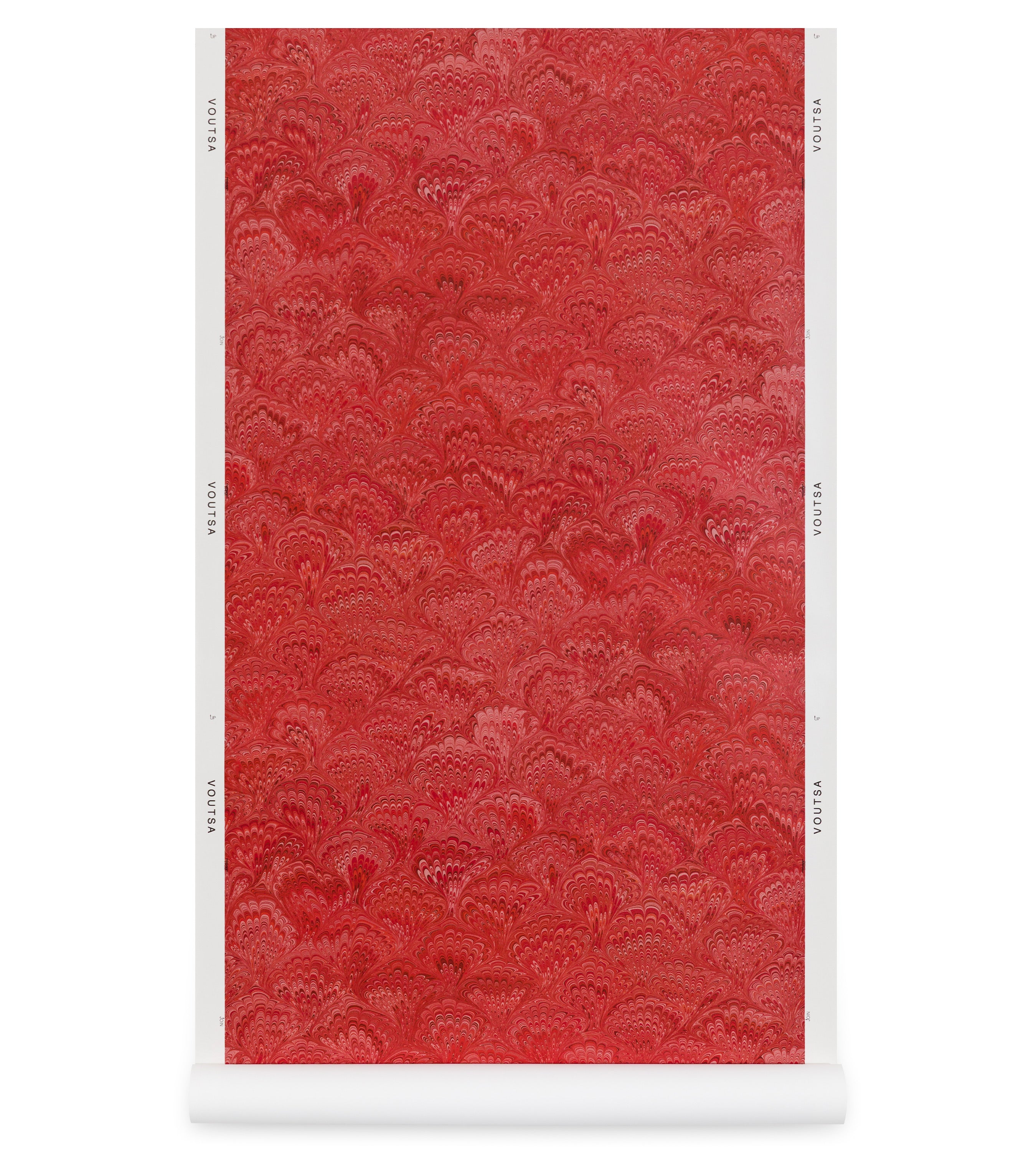 Pride Marble Flaming Red Wallpaper