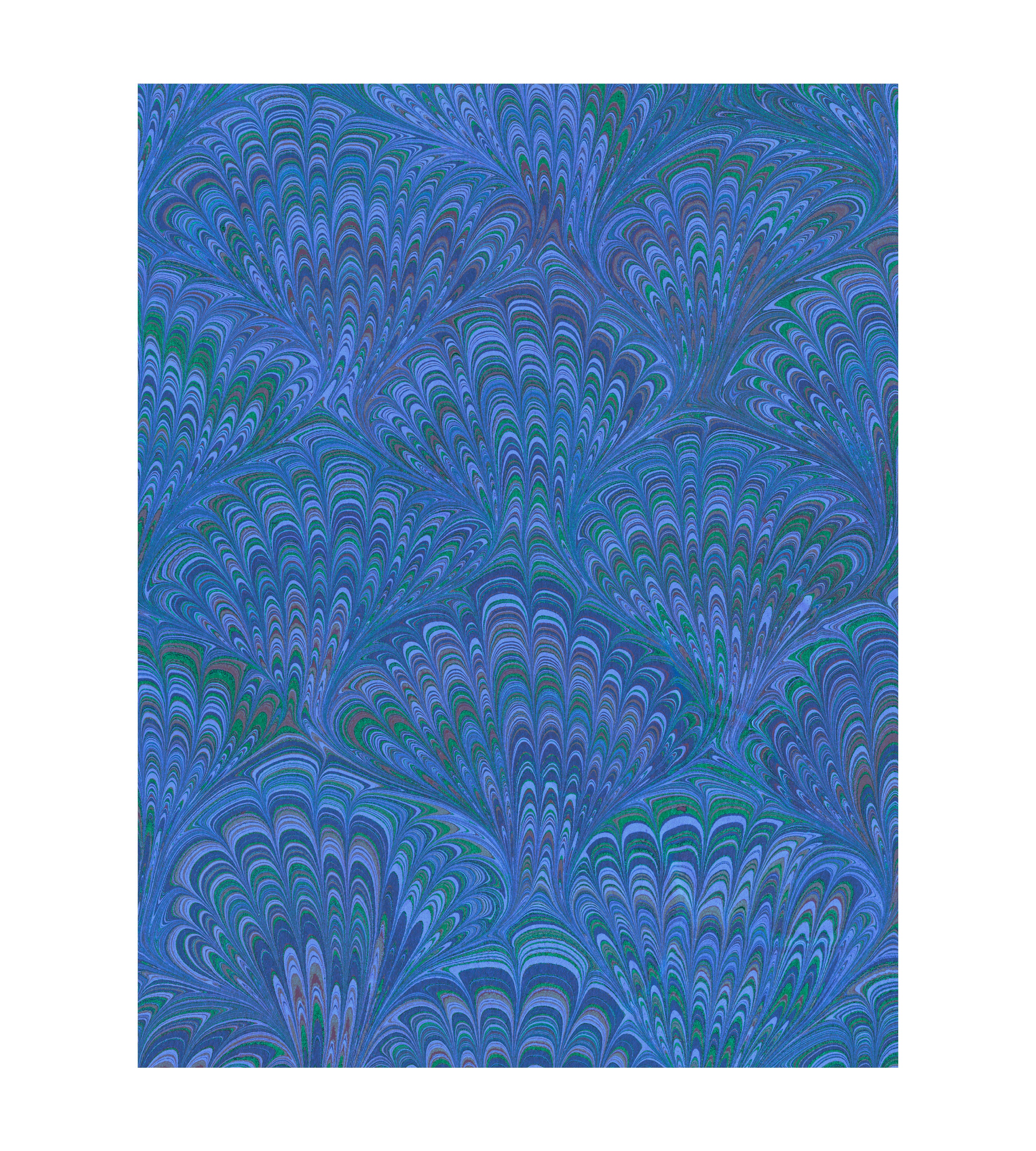 Pride Marble Gay Blue Wallpaper