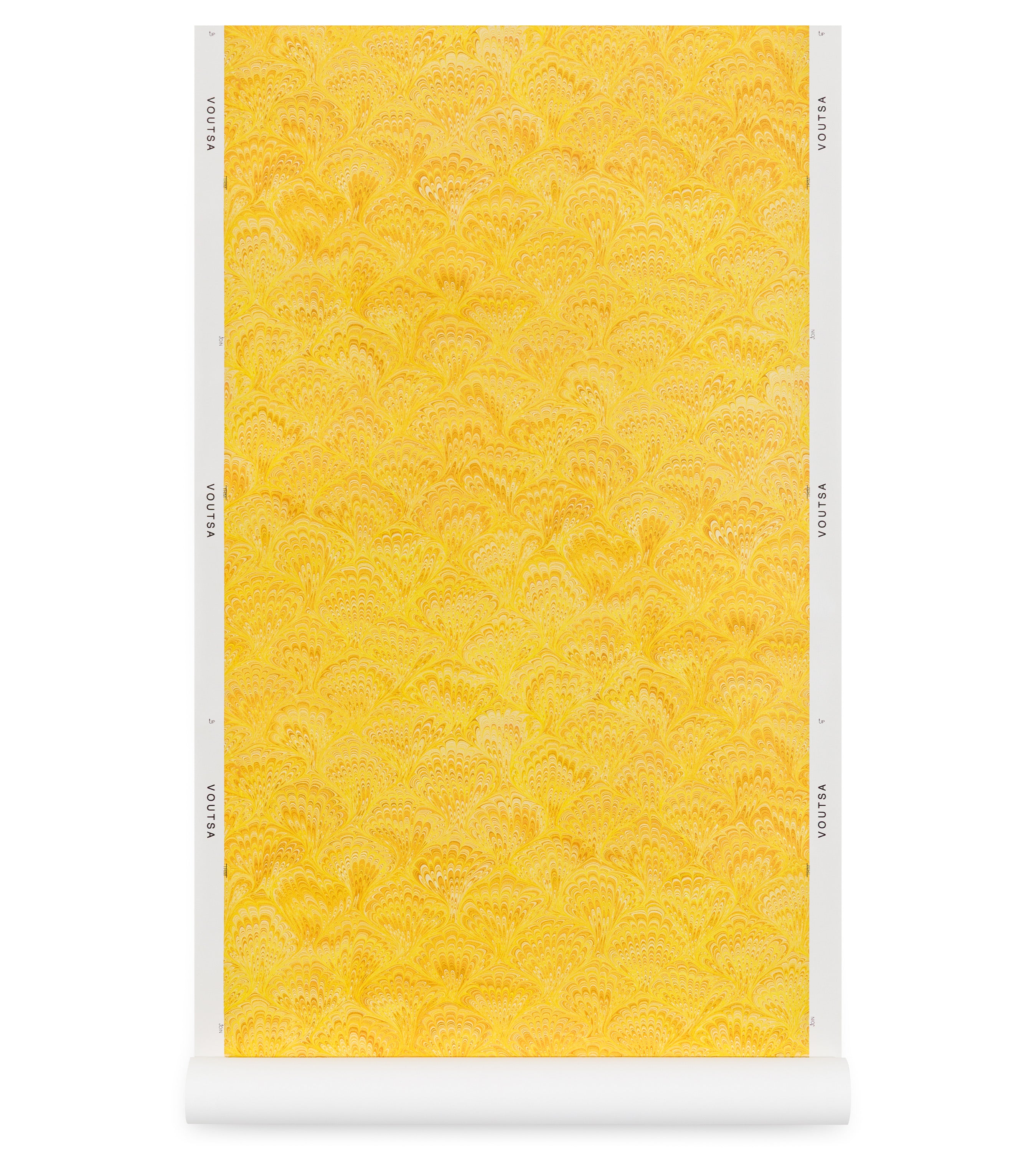 Pride Marble Golden Yellow Wallpaper