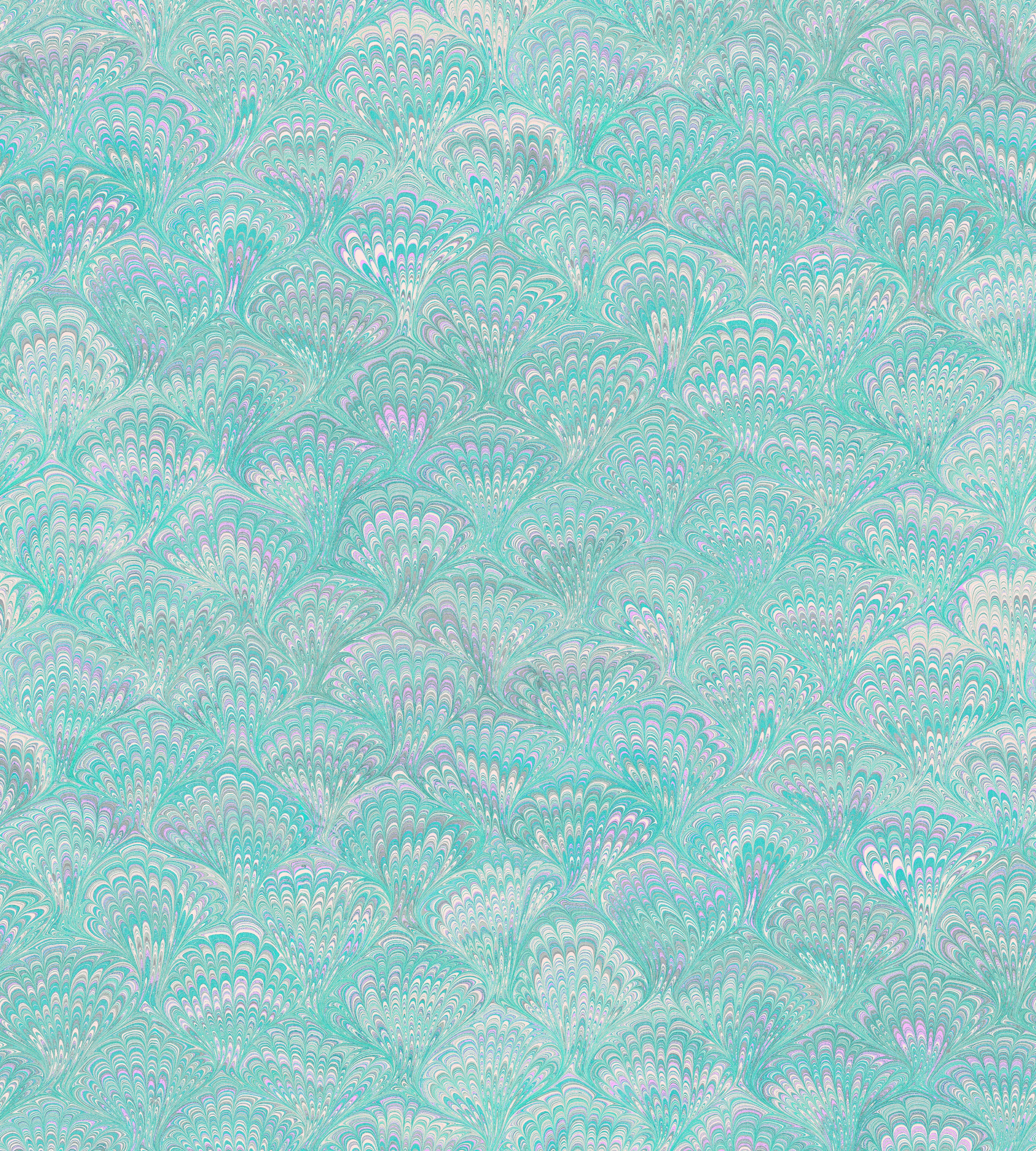 Pride Marble Nonbinary Turquoise Wallpaper