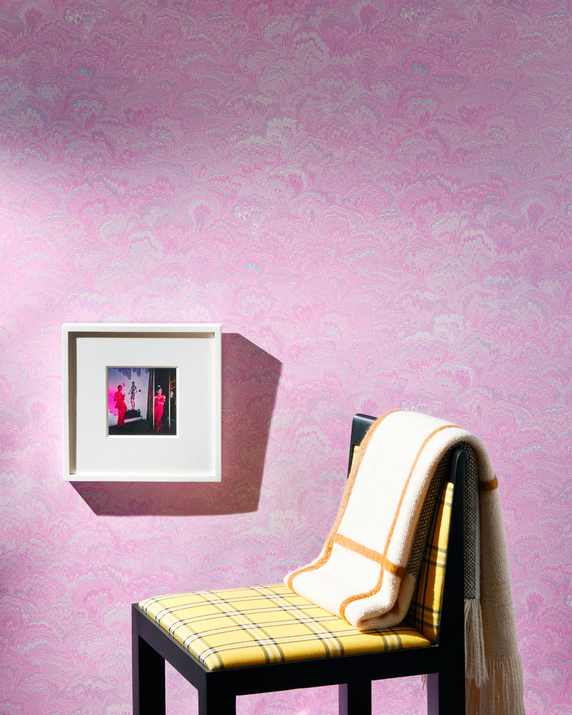 Pride Marble Trans Pink Wallpaper