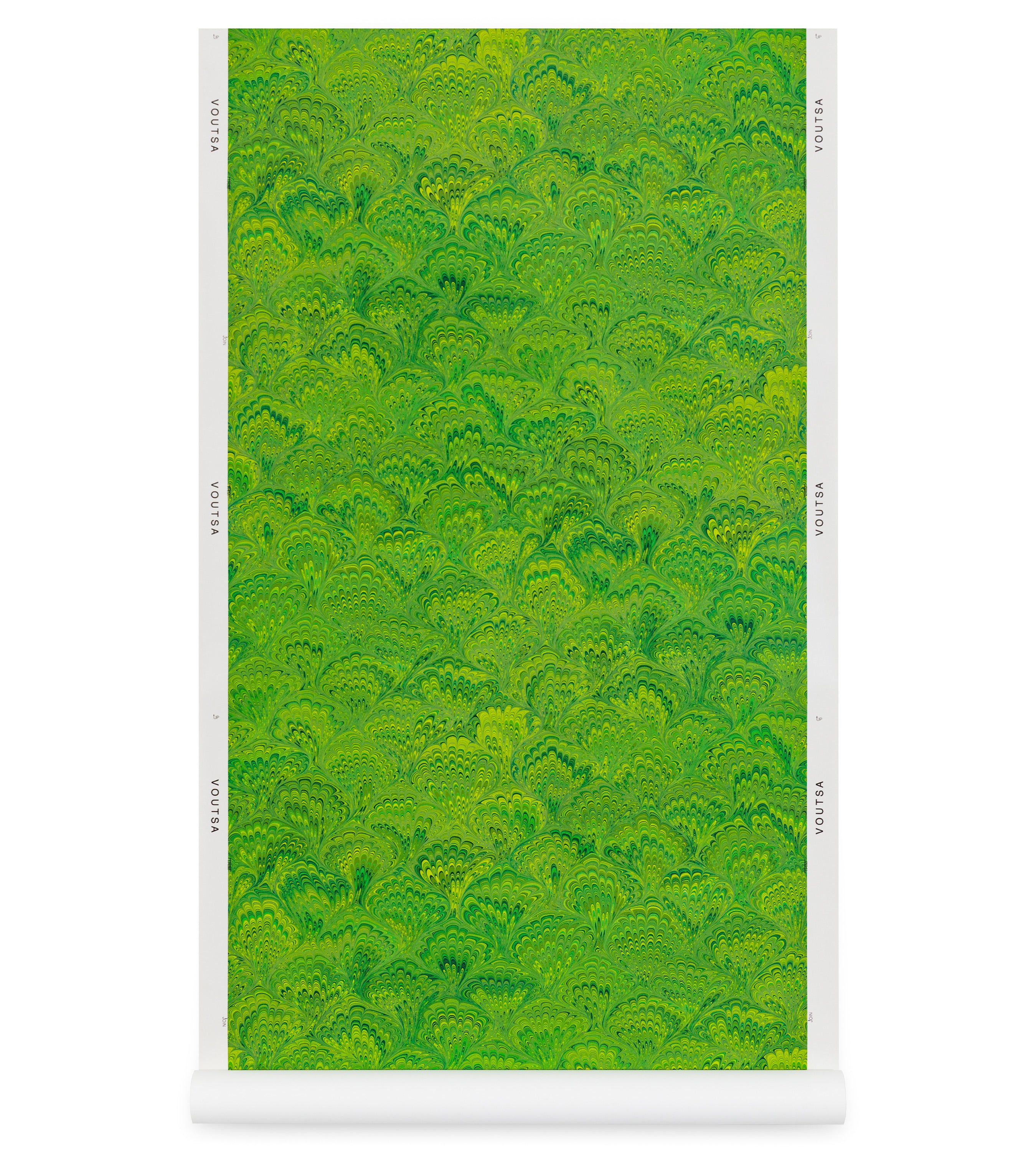 Pride Marble Wicked Green Wallpaper