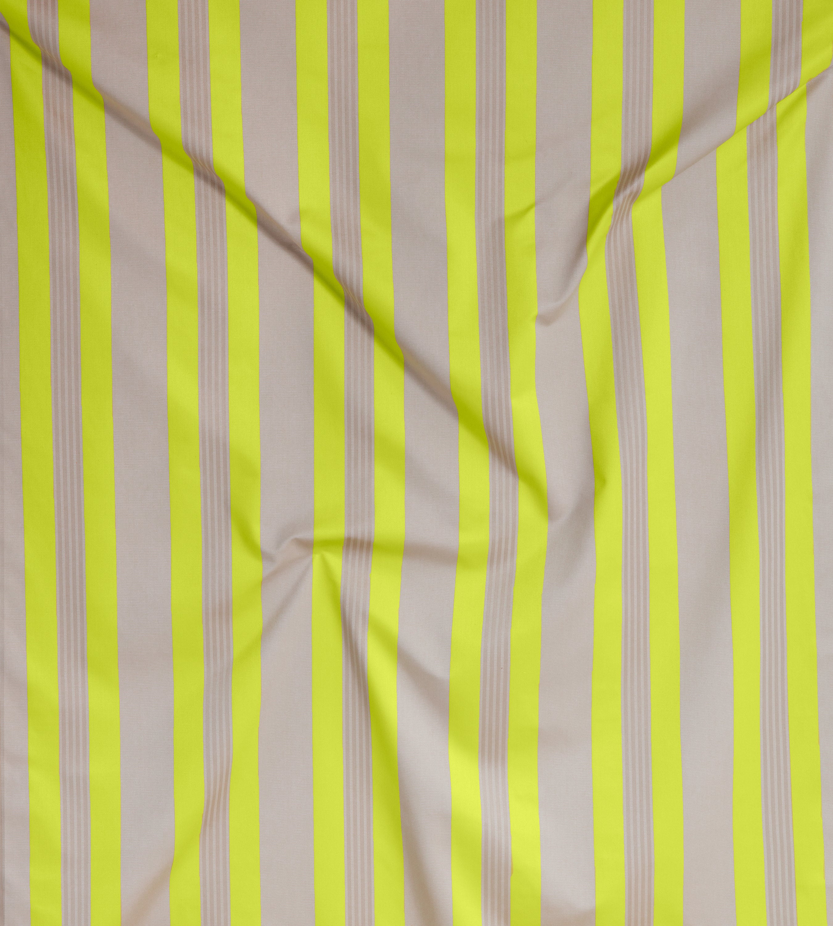 Woven Stripe Yellow and Champagne