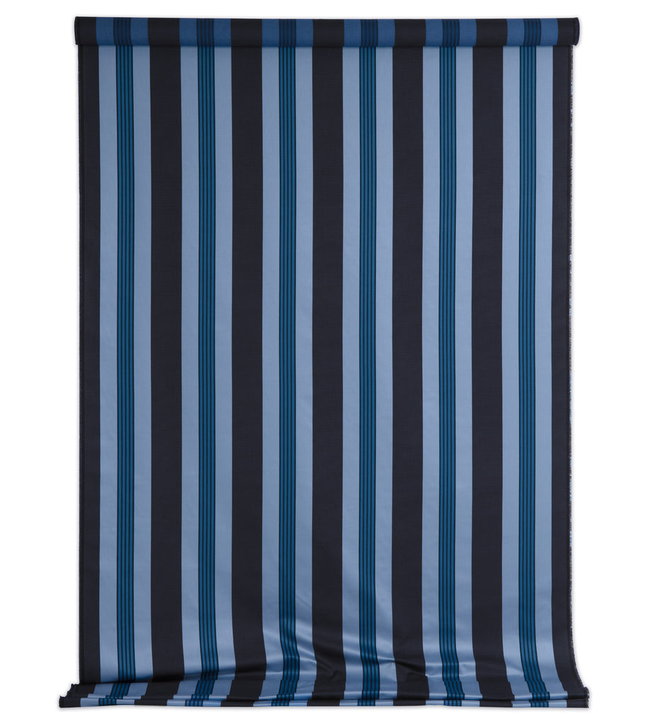 Woven Stripe Blue and Navy