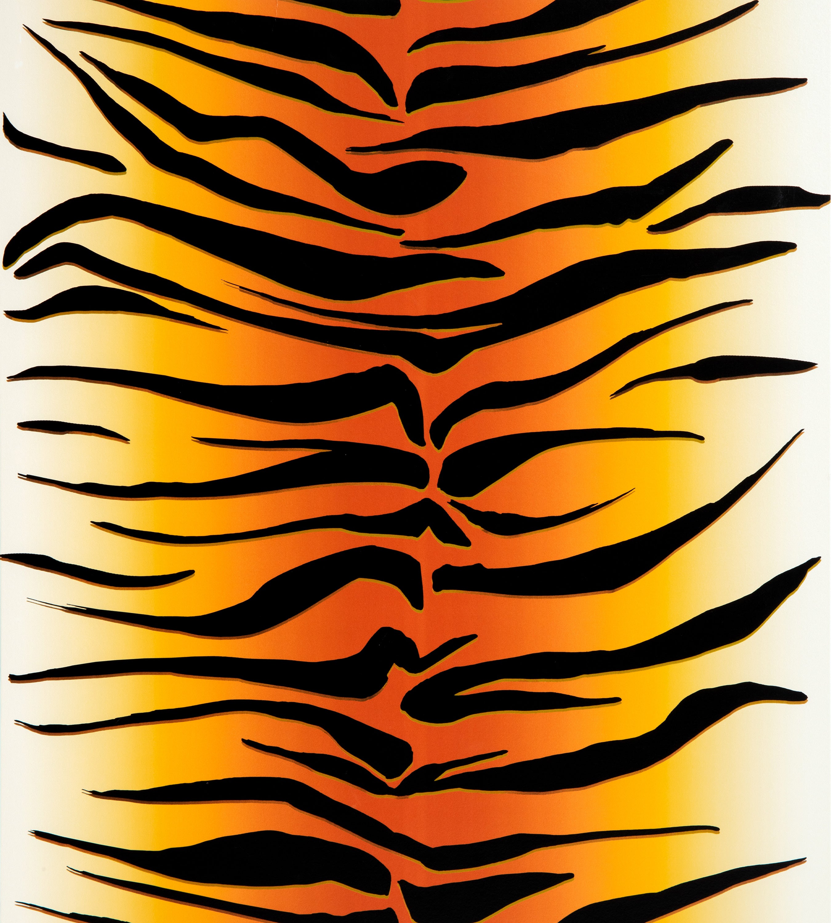Seamless Pattern With Tiger Stripes Stock Illustration - Download