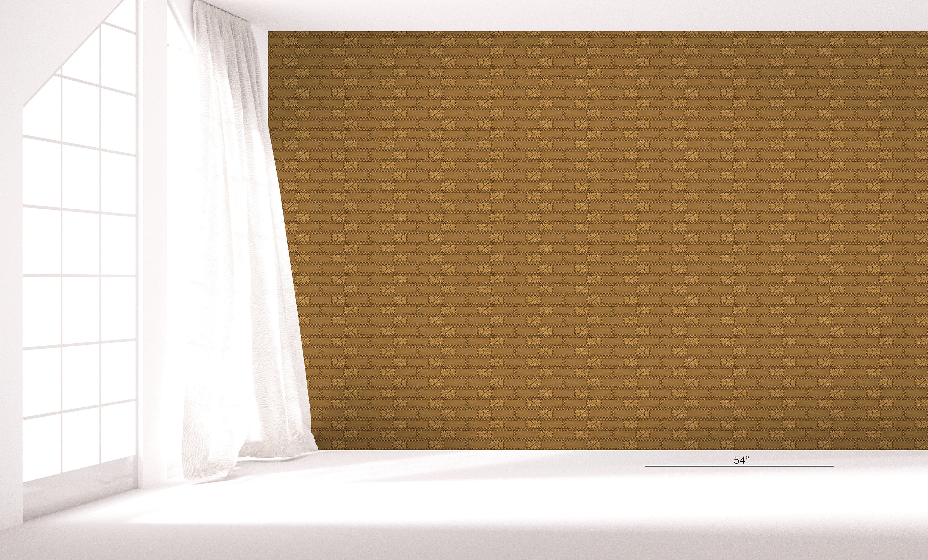 Tramp Bricks Wall Wallpaper