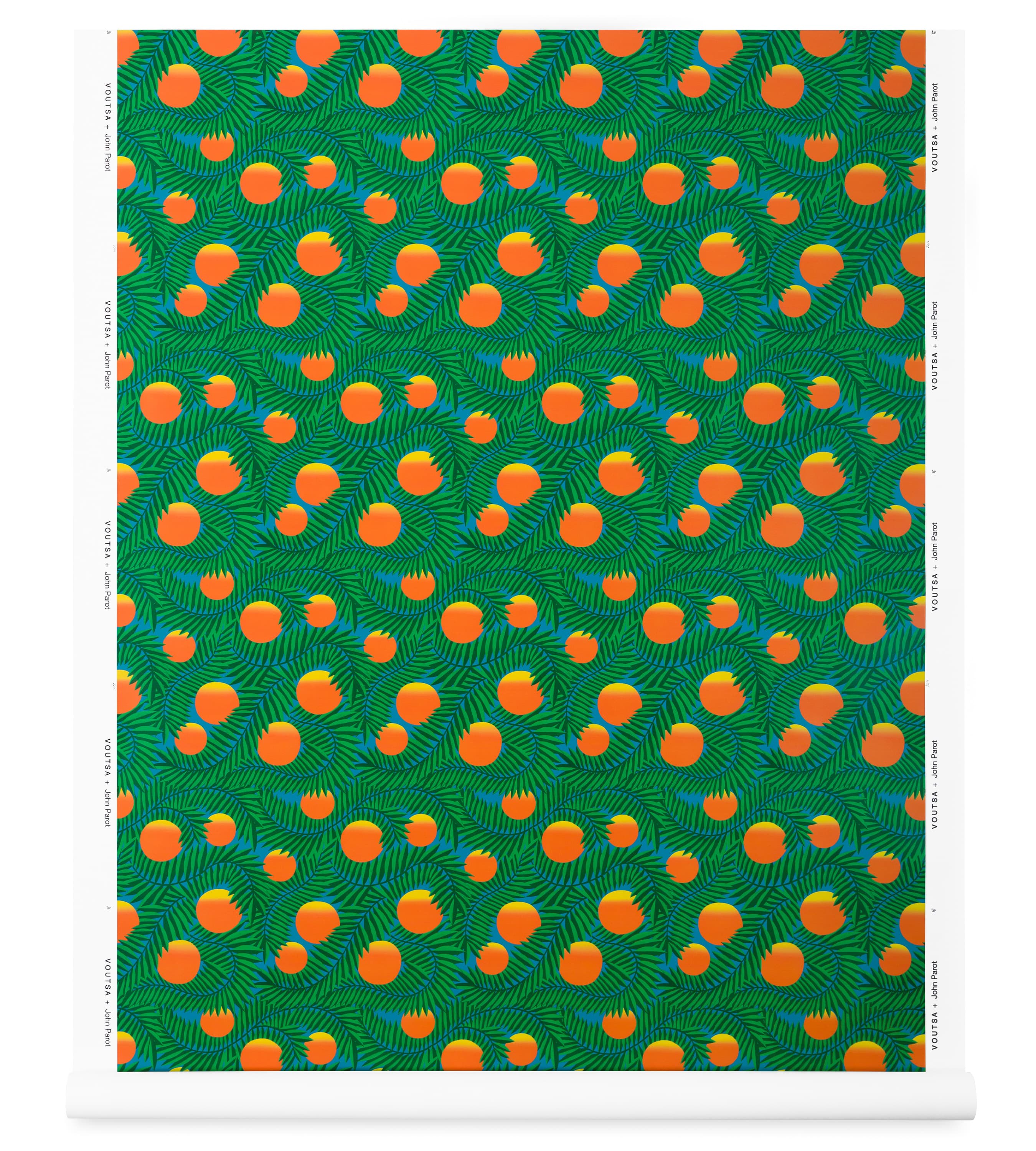 Orange Suns Wallpaper (x John Parot)