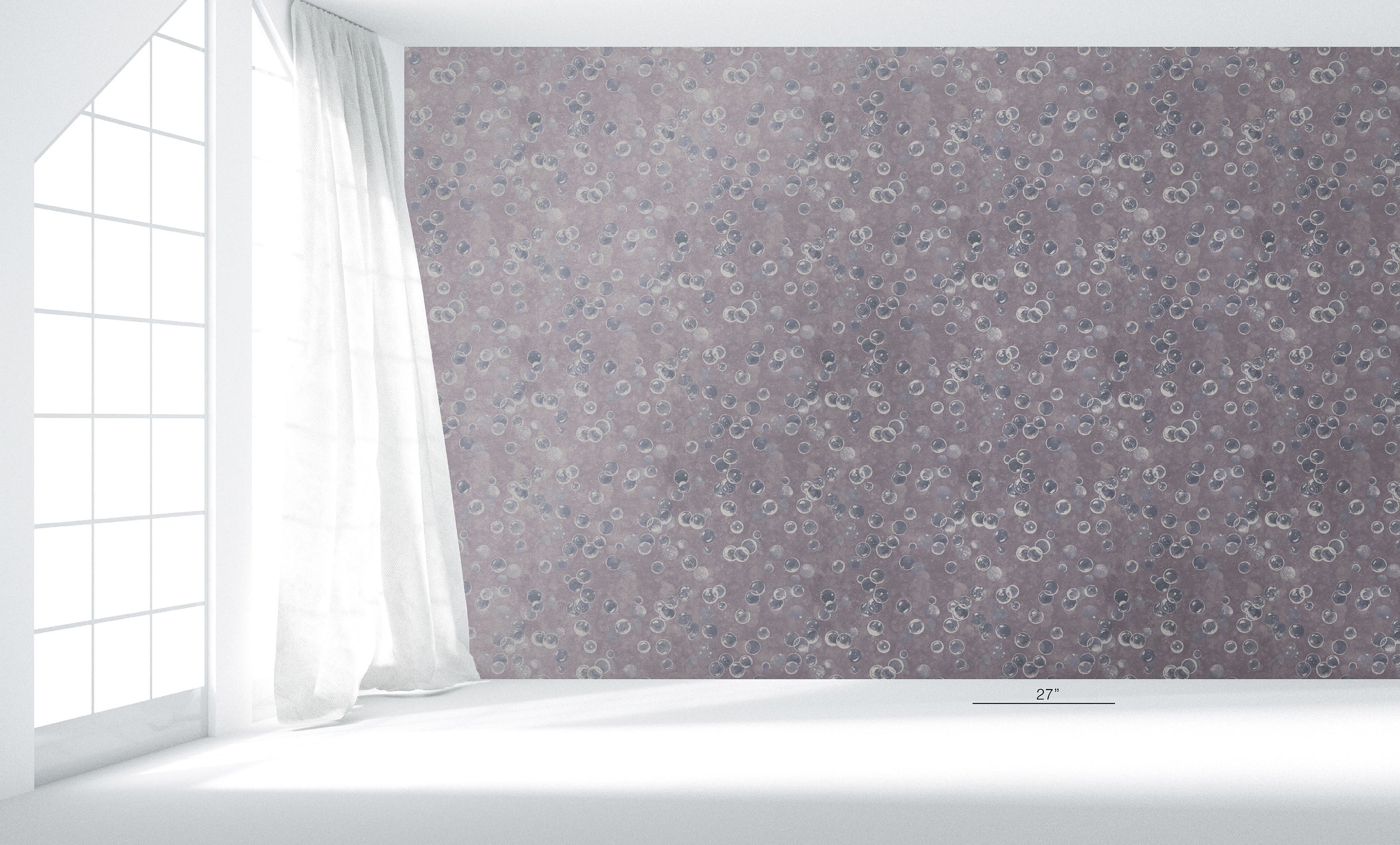 Fizz Wallpaper in Premier Cru (x Scott Pask)