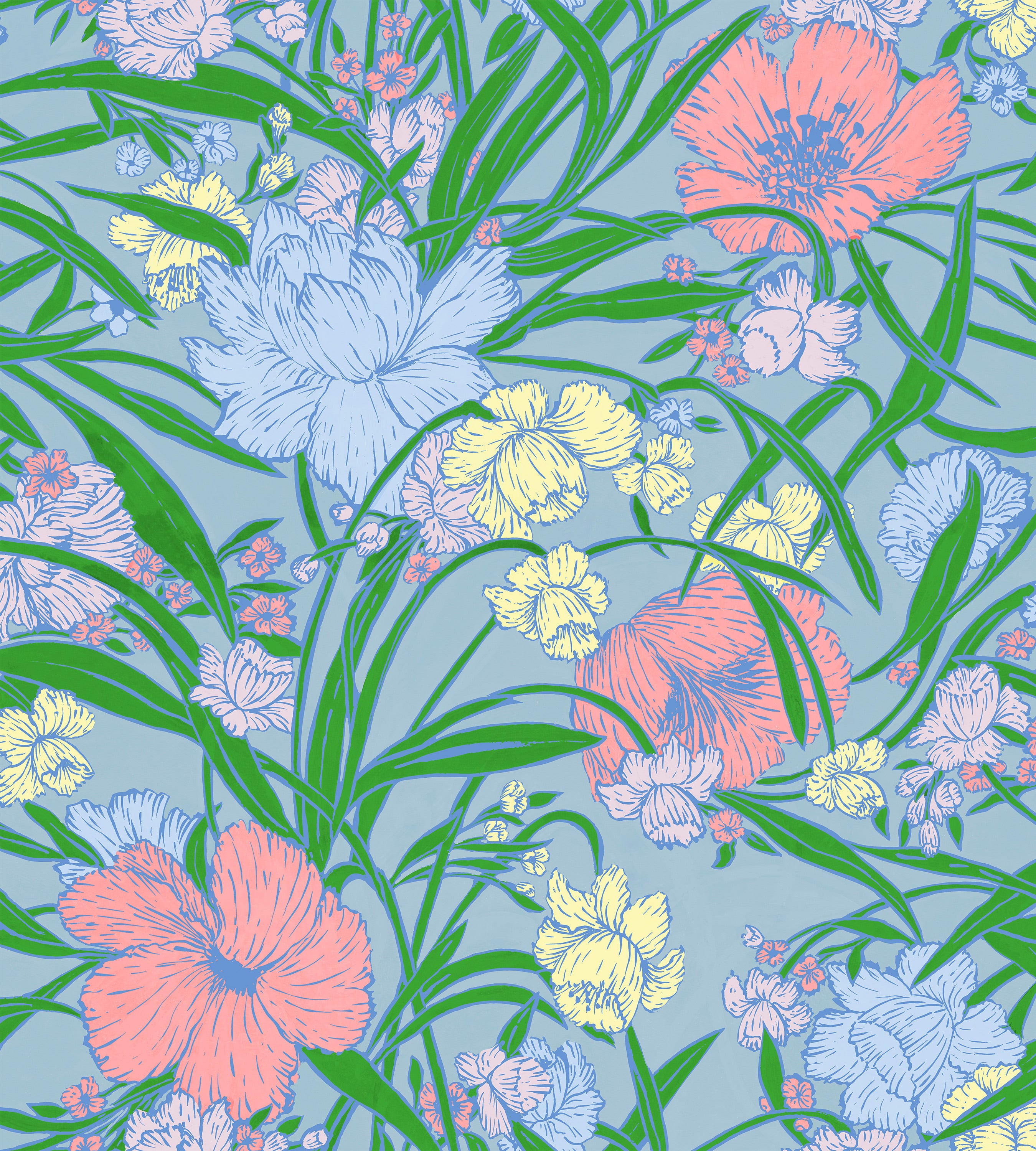 Everyday Blooms Ester Wallpaper