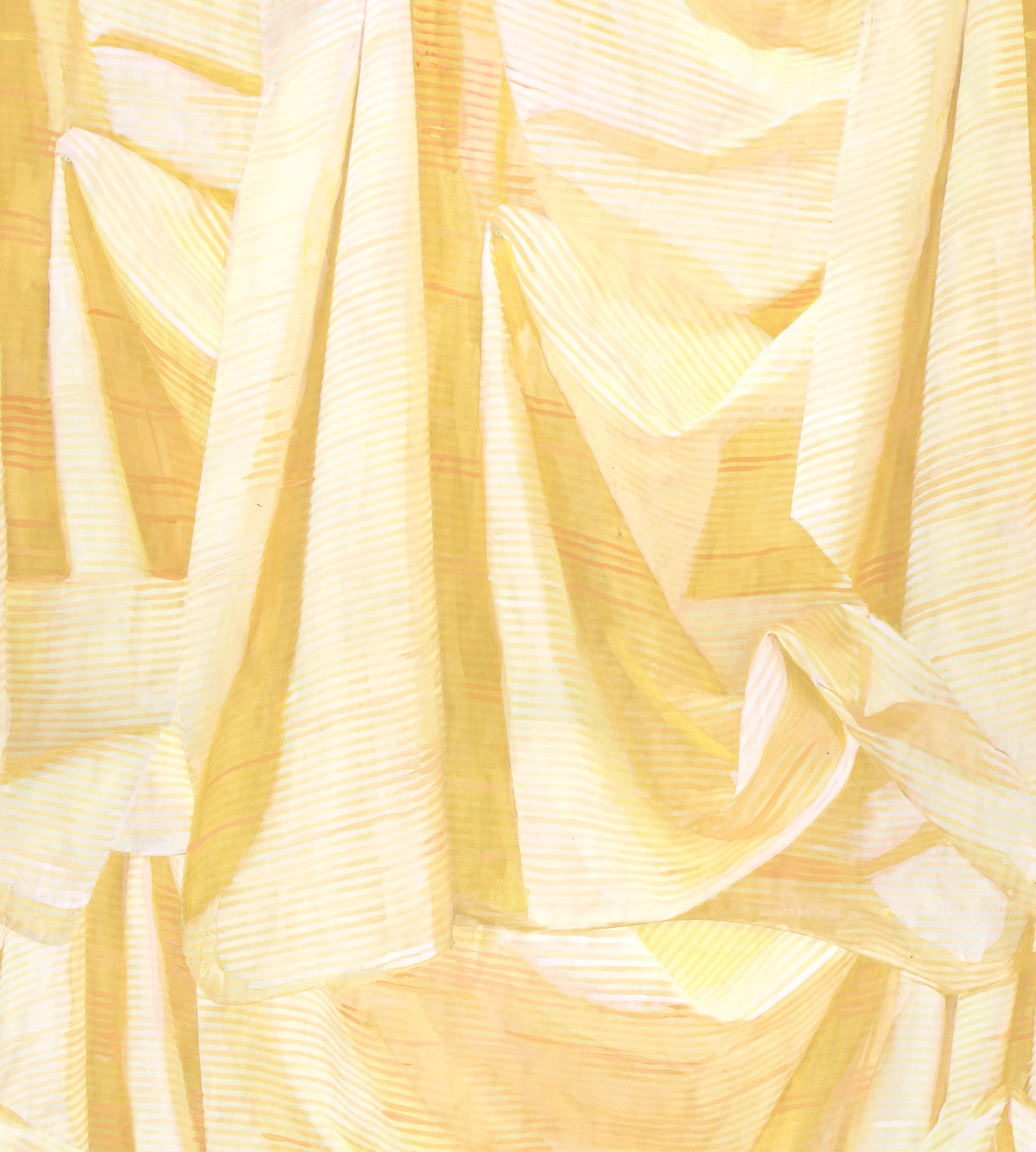 Joanna Stripe Yellow Wallpaper