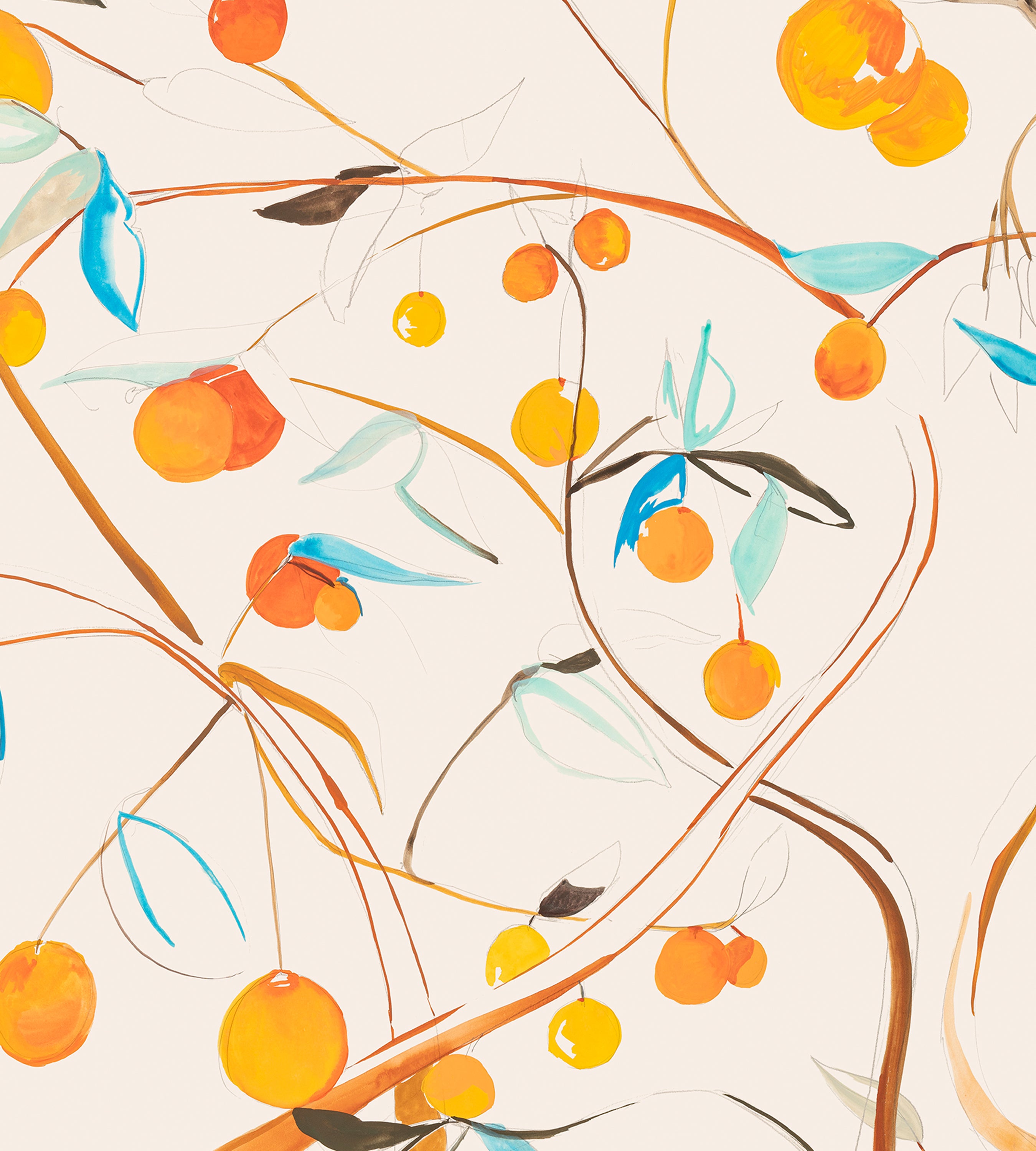 Orangerie Chinoiserie Wallpaper